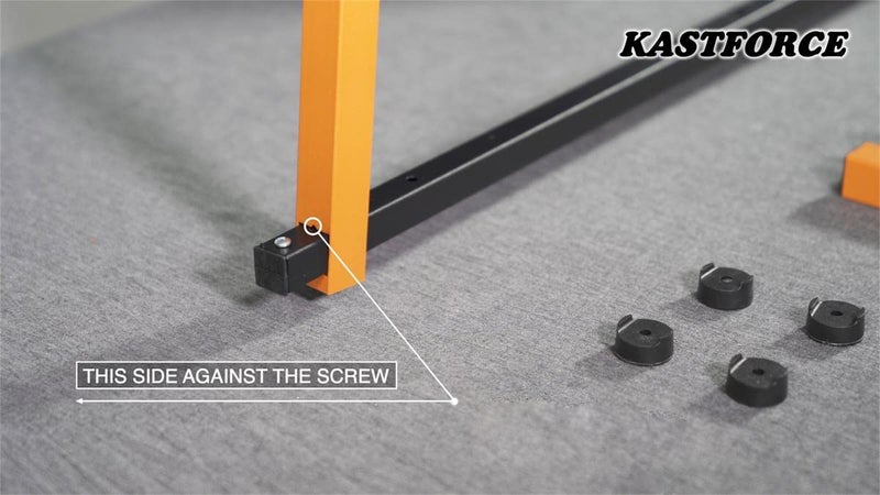 KASTFORCE KF1004 Lumber Storage Rack 3-Level System 110lbs per Level with Durable Sheet Metal Screws, Wood Rack - Image 4